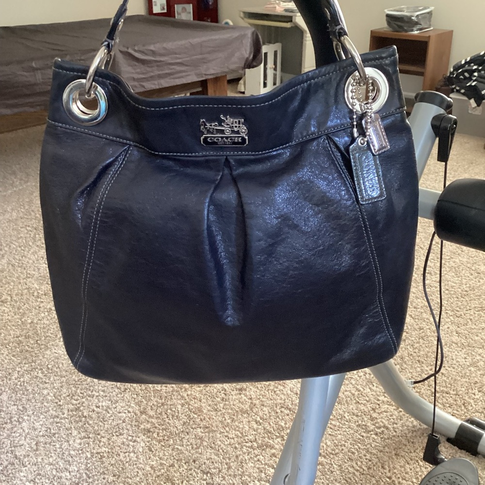 Coach Madison Vintage Large Leather Hippie Bag 🌹 - Picture 2 of 15